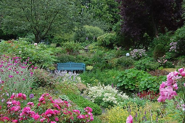 Garten Els de Boer Warffum - Het Tuinpad Op / In Nachbars Garten