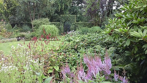 Garten und Atelier Inez van Schooneveld Bunde - Het Tuinpad Op / In Nachbars Garten